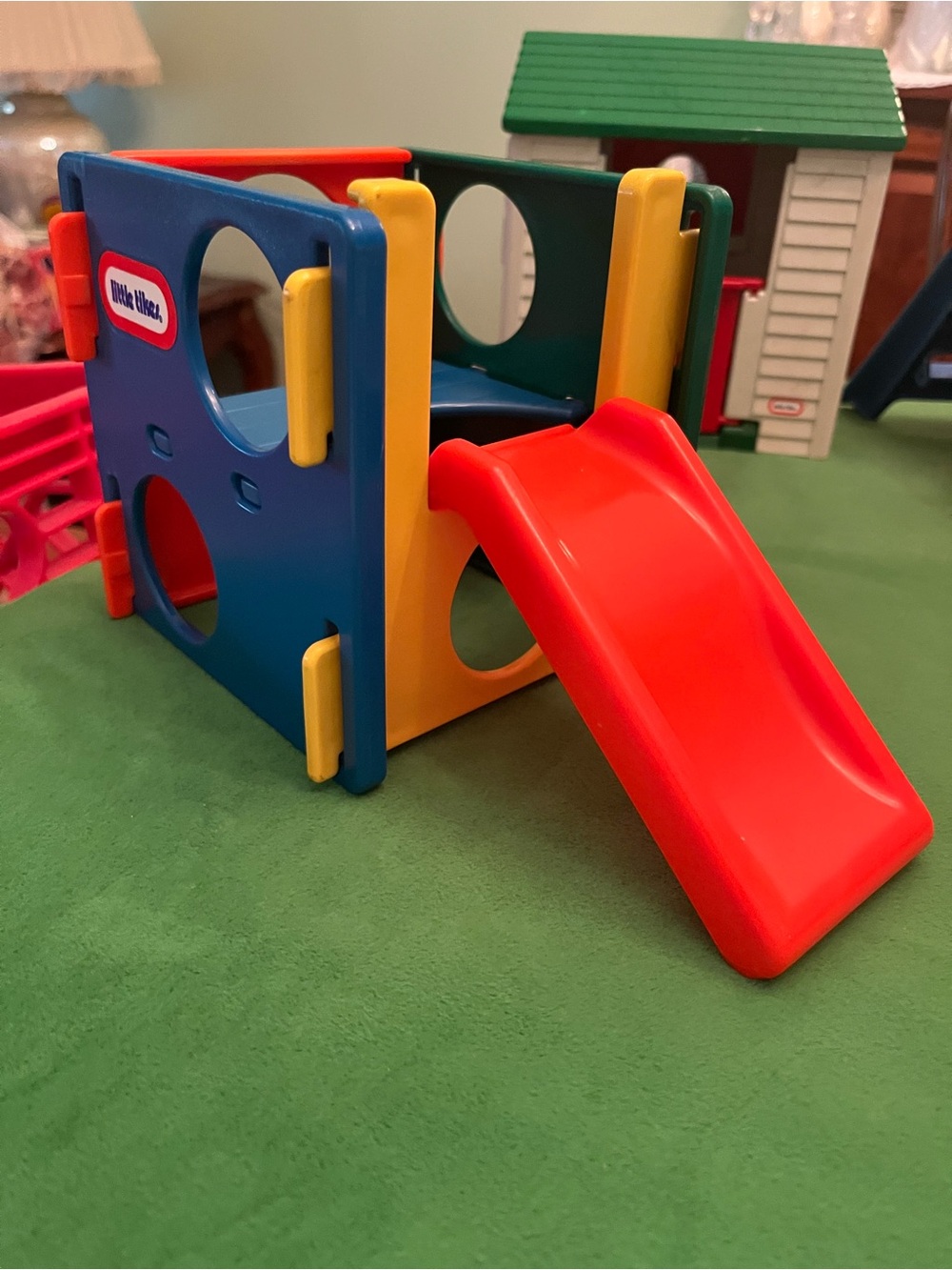 Multi-Color Playground Playset with Red Slide vintage Littke tikes